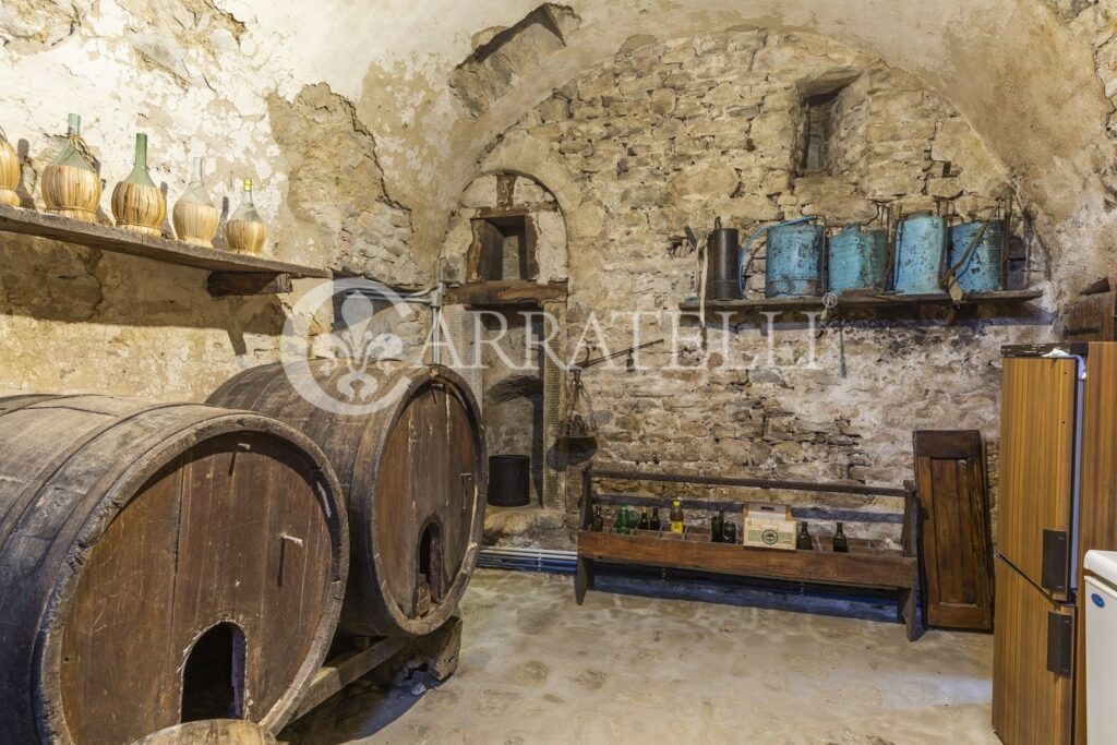 Farmhouse with tower and pool in Cortona