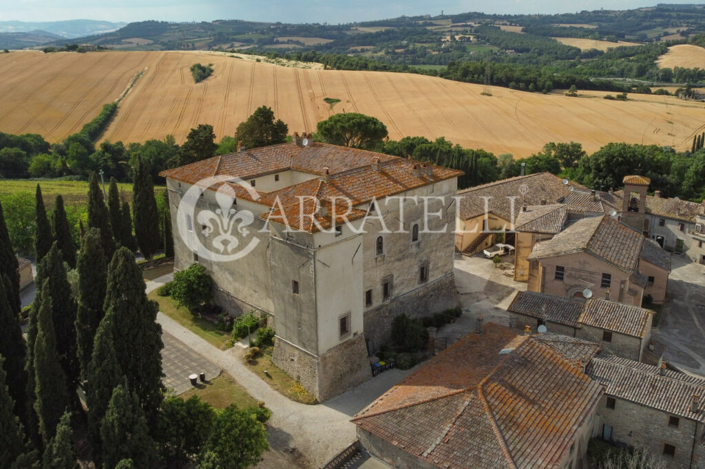 Castle and land of 290 hectares with building complex