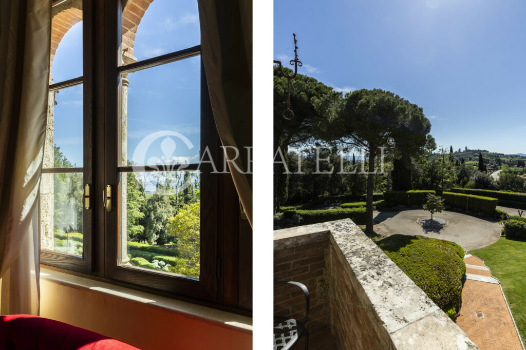 Villa storica con Relais di lusso a San Gimignano