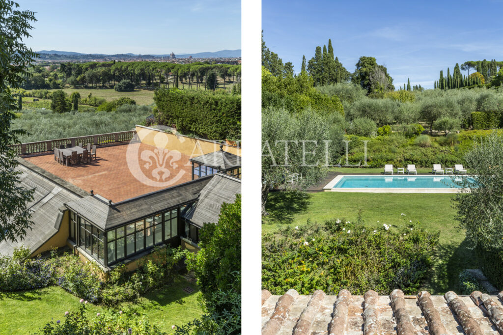 Villa di prestigio con giardino e piscina Firenze