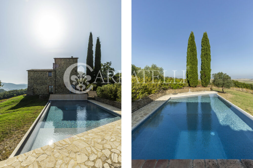 Casale con Piscina a Montalcino Toscana