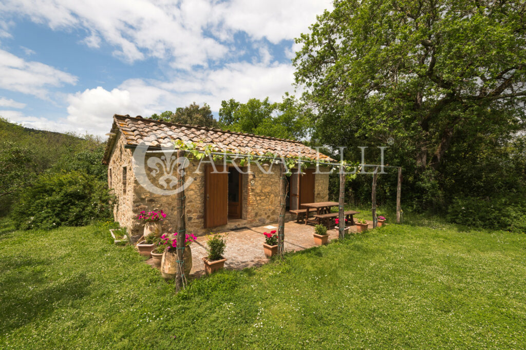 190 hectares in the Tuscan Maremma with stone farmhouses