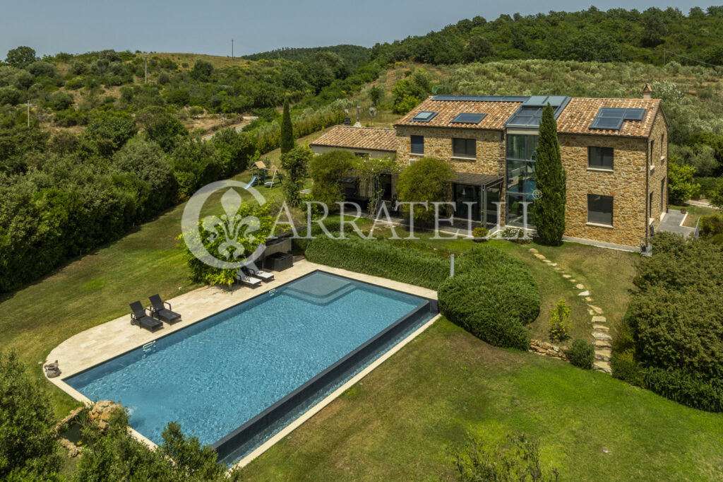 Manciano villa moderna con piscina classe A