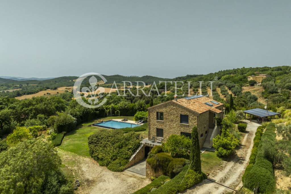 Manciano villa moderna con piscina classe A