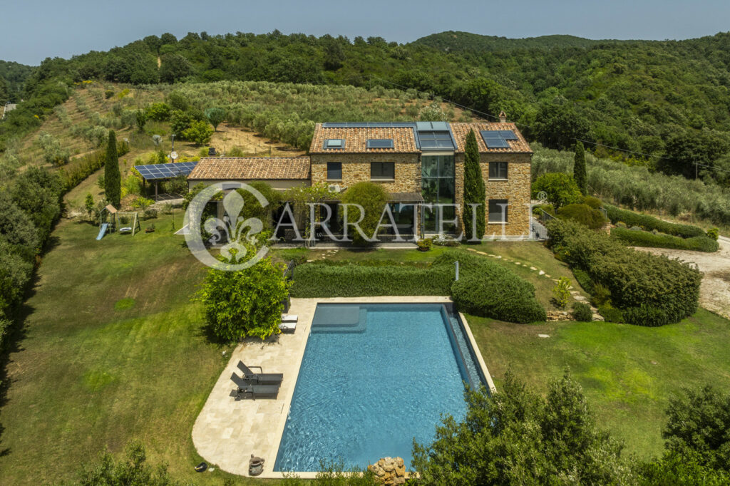 Manciano villa moderna con piscina classe A