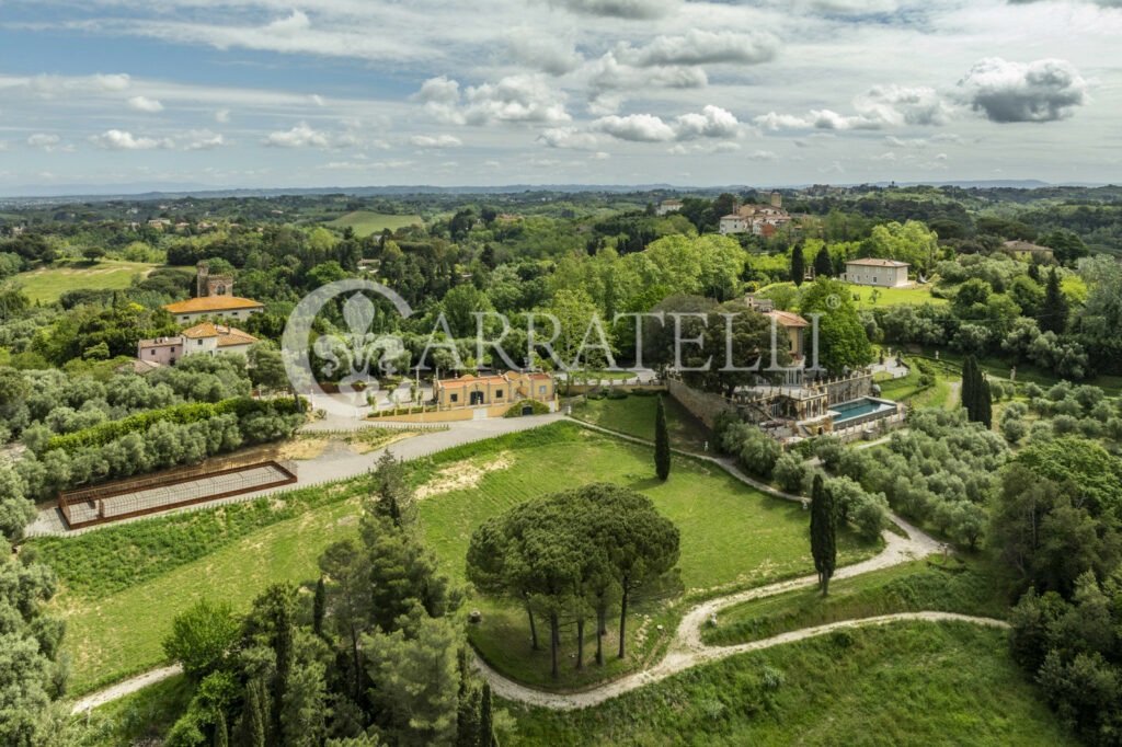 Campagna pisana lussuosa villa con spa e piscina