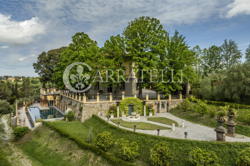 Campagna pisana lussuosa villa con spa e piscina