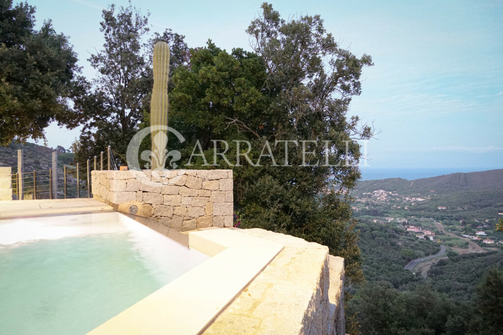 Elba Island villa new construction with swimming pool