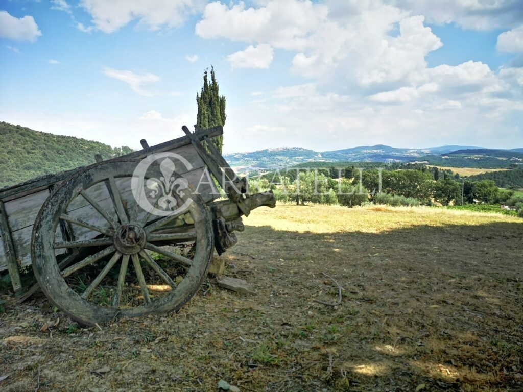 Casale panoramico a Montefollonico – Toscana