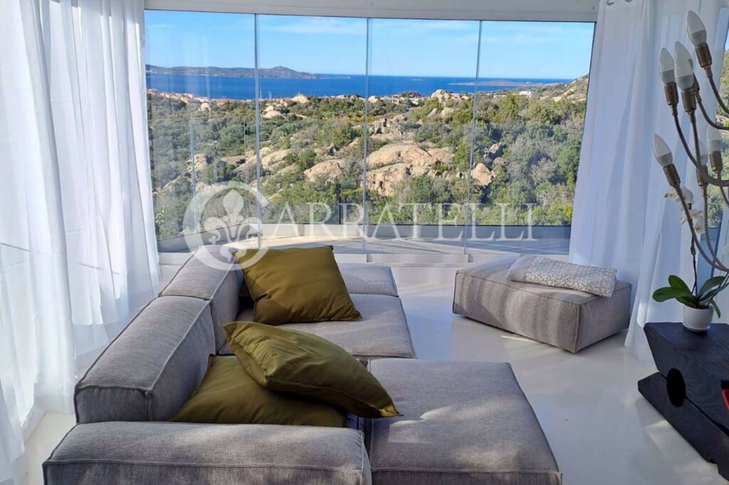 cottage with stunning views of the sea of Sardinia