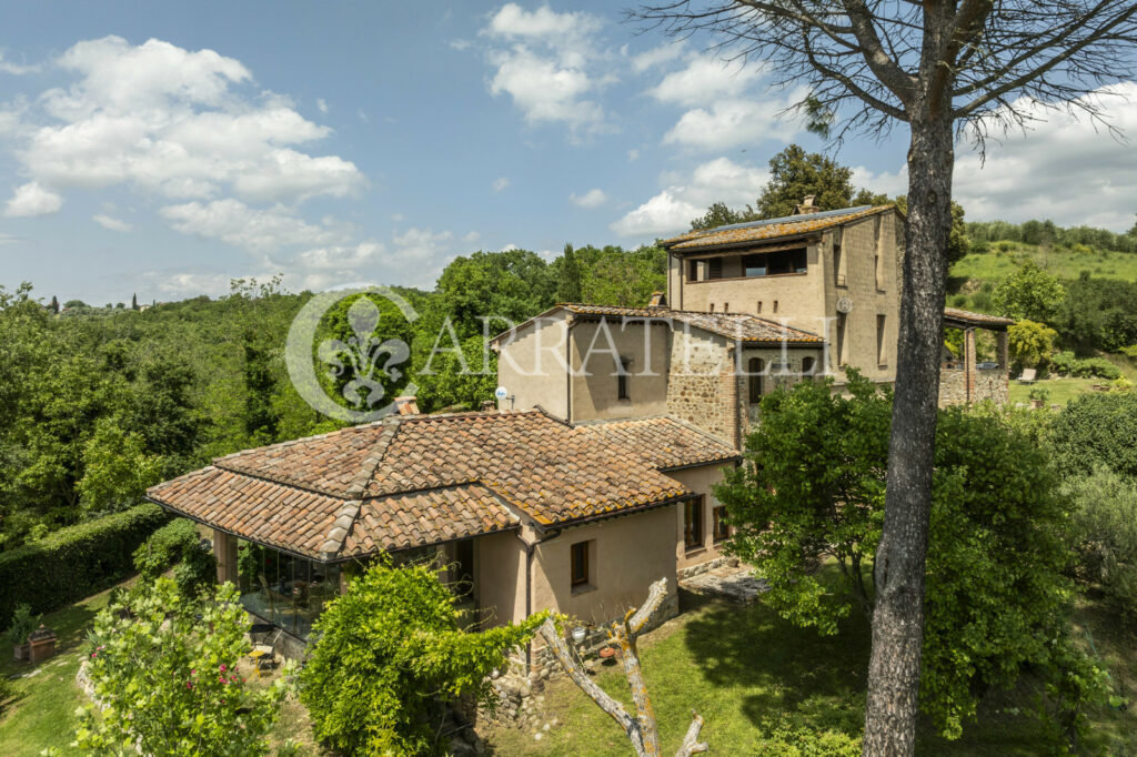 Città della Pieve casale con piscina e terreno