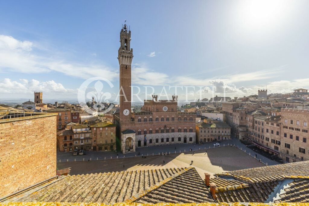 Attico a Siena con terrazze panoramiche Toscana