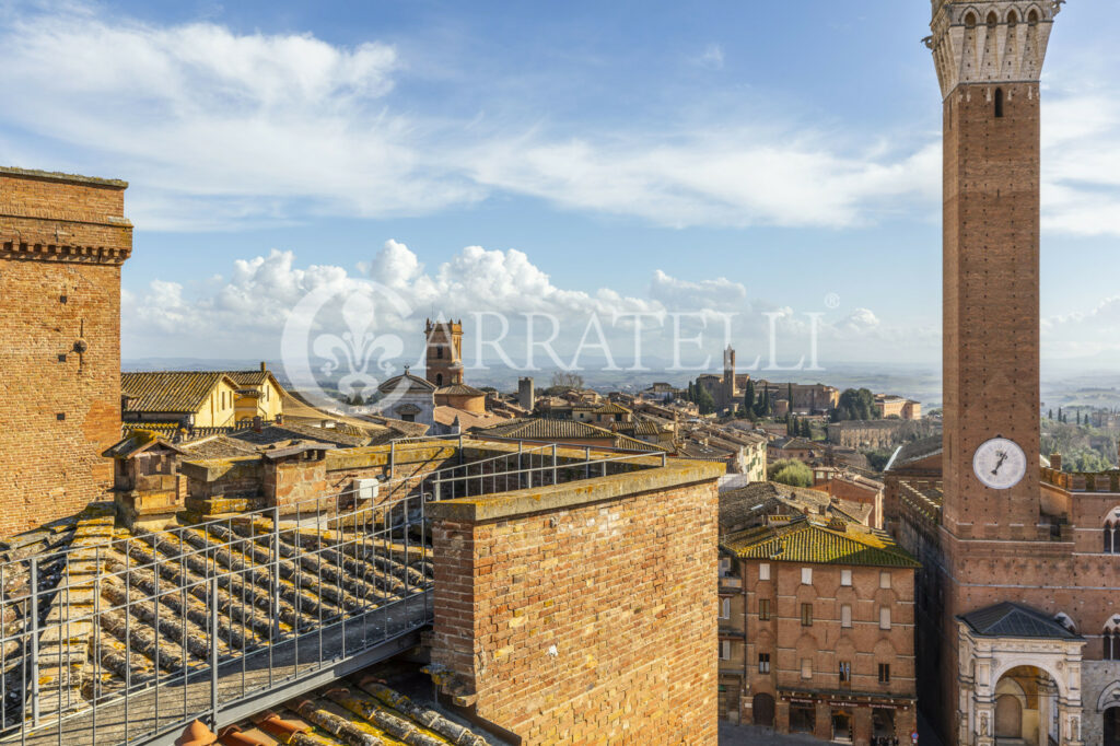 Attico a Siena con terrazze panoramiche Toscana