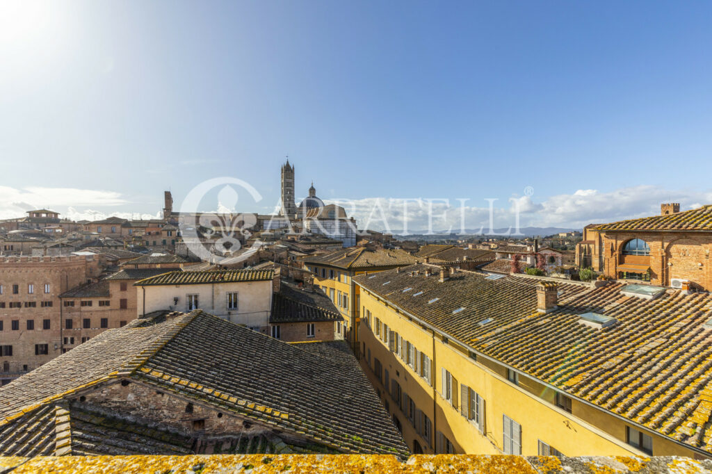 Attico a Siena con terrazze panoramiche Toscana