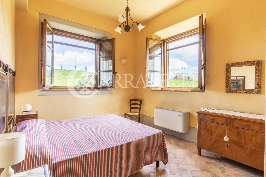 Farmhouse with breathtaking view in Pienza, Val d’Orcia, Tuscany.