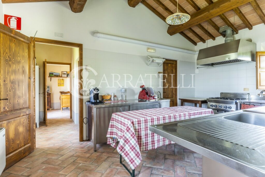 Farmhouse with breathtaking view in Pienza, Val d’Orcia, Tuscany.