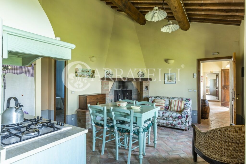 Farmhouse with breathtaking view in Pienza, Val d’Orcia, Tuscany.