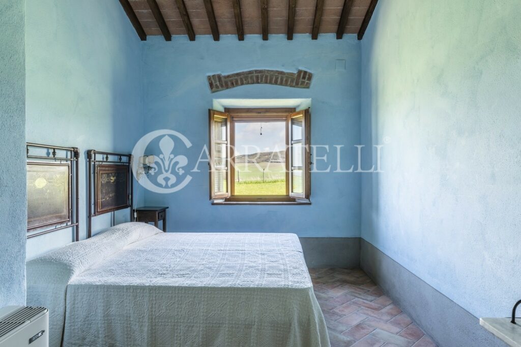 Farmhouse with breathtaking view in Pienza, Val d’Orcia, Tuscany.