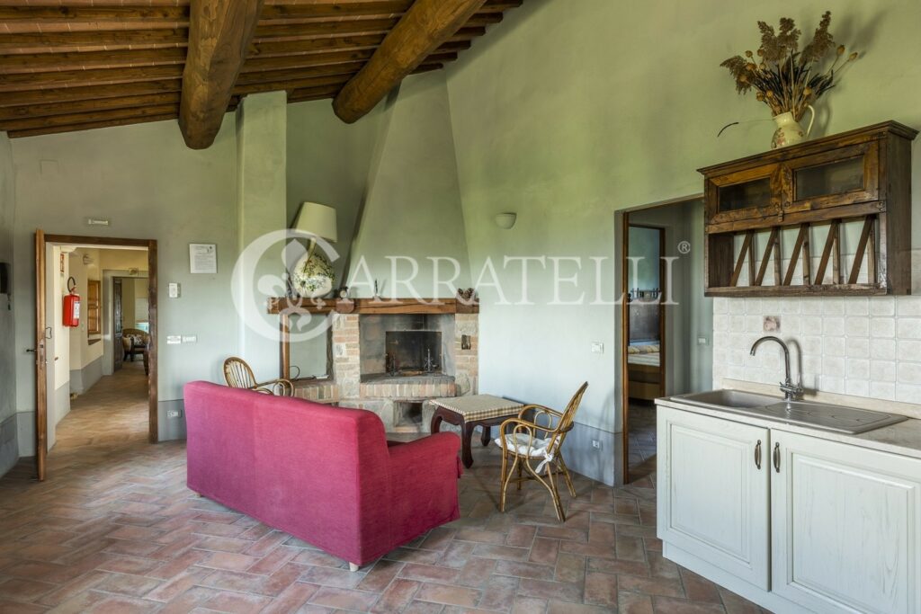 Farmhouse with breathtaking view in Pienza, Val d’Orcia, Tuscany.