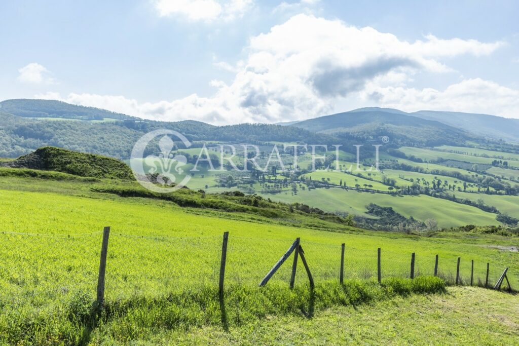 Farmhouse with breathtaking view in Pienza, Val d’Orcia, Tuscany.